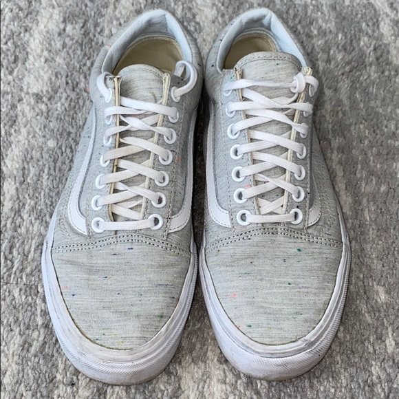 vans grey speckle